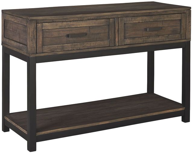 Table canapé rectangulaire Johurst, brun, Signature Design by Ashley® 0