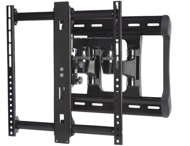 Sanus® HDpro™ Series Black All-Weather Full-Motion Wall Mount 3