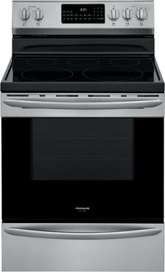 Frigidaire Gallery® 30" Stainless Steel Free Standing Electric Range with Air Fry