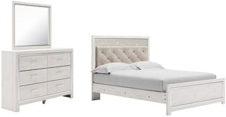 Signature Design by Ashley® Altyra 3-Piece White Queen Panel Bed Set