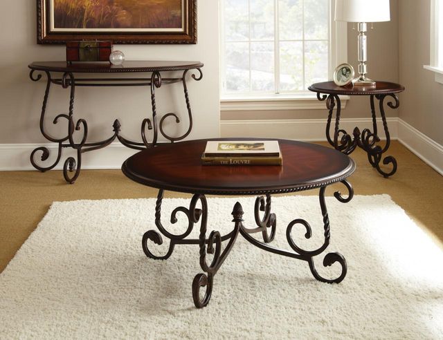 Steve Silver Co.® Crowley 3 Piece Occasional Table Set-0