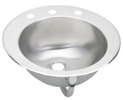 Elkay® Asana Stainless Steel 19'' x 19'' x 7'' Single Bowl Bathroom Sink