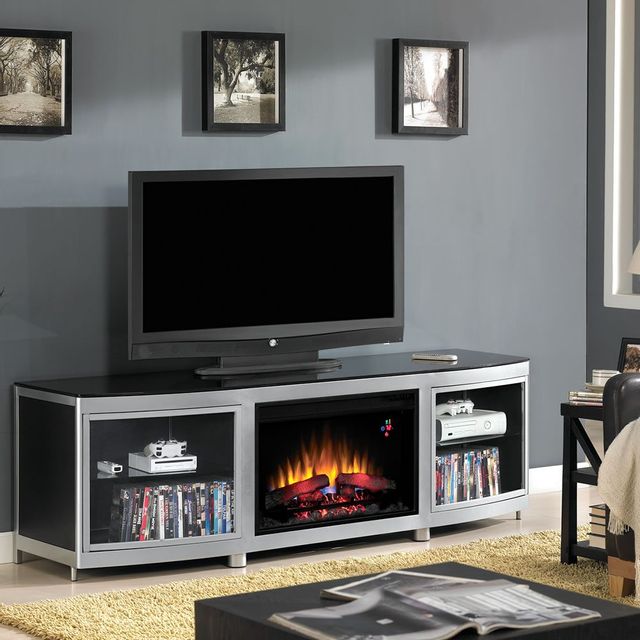 ClassicFlame® Gotham Two-Tone TV Stand 3