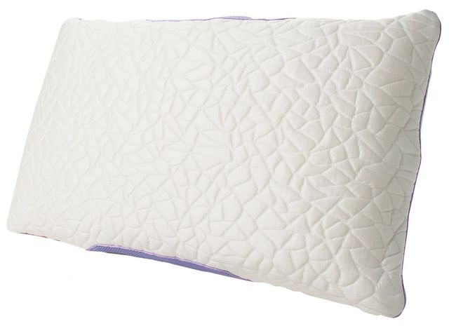 Protect-A-Bed® Therm-A-Sleep® White Snow Foam Clusters Queen Pillow-1