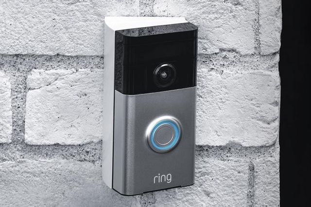 Ring White Video Doorbell Corner Kit 3