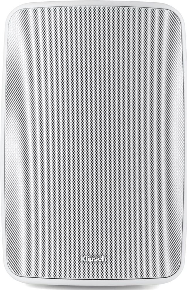 Klipsch® KIO-650 Satin White Outdoor Speakers(Pair) 1