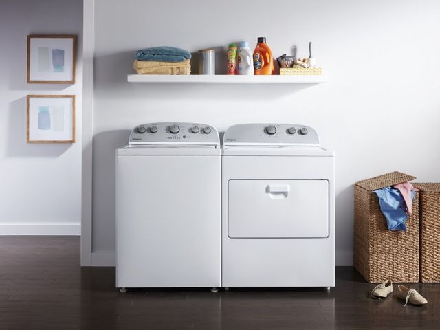 Whirlpool® 7.0 Cu. Ft. White Front Load Electric Dryer 9