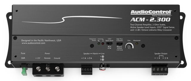 AudioControl® ACM-2.300 Two Channel Micro Amplifier 0