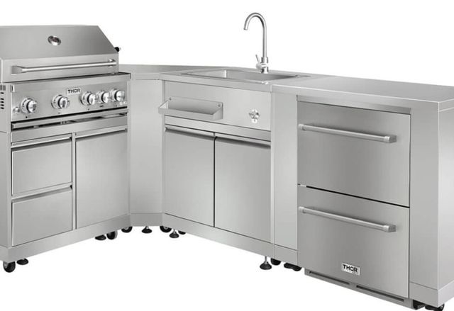Thor Kitchen® 32" Stainless Steel Sink Cabinet 2