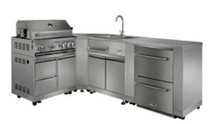 Thor 6 Piece Outdoor Kitchen Suite Package
