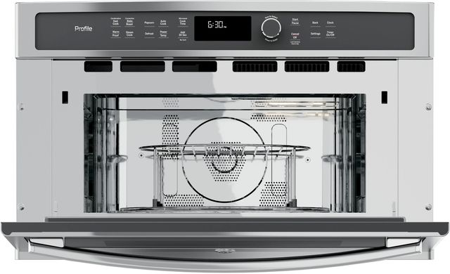 GE Profile™ 1.7 Cu. Ft. Stainless Steel Built In Microwave/Convection-PWB7030SLSS-1