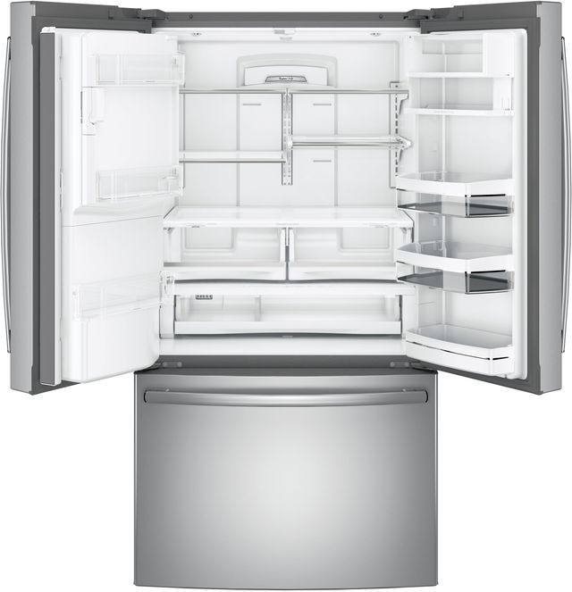 GE Profile™ 27.8 Cu. Ft. Stainless Steel French Door Refrigerator-2