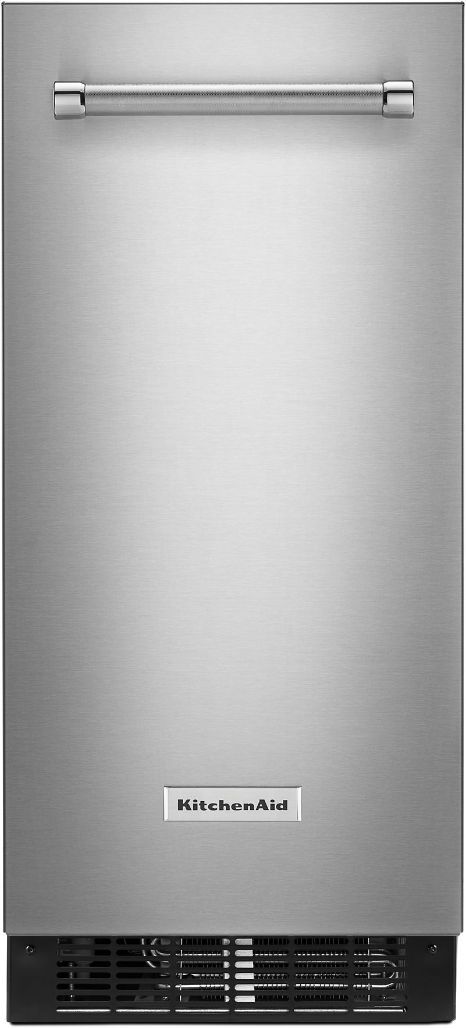 KitchenAid® 14.70" Stainless Steel with PrintShield™ Finish Automatic Ice Maker