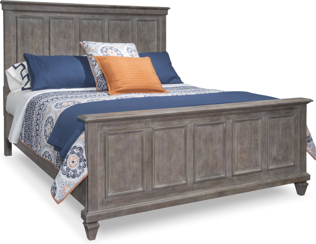 Magnussen Home® Lancaster Dovetail Grey King Panel Bed-0