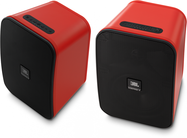 JBL® Control X Red Wireless Portable Stereo Bluetooth® Speakers 0