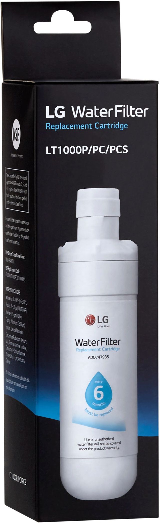 LG Replacement Refrigerator Water Filter 2-Pack-2