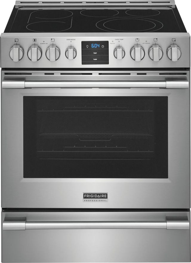 Frigidaire Professional® 30" Stainless Steel Slide In Electric Range