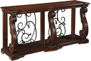 Signature Design by Ashley® Alymere Rustic Brown Sofa Table