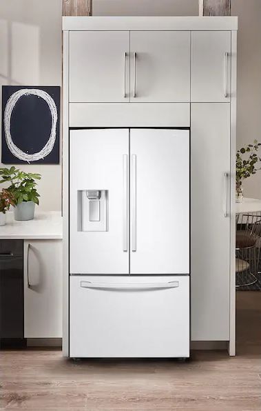 Samsung 28.0 Cu. Ft. White French Door Full Depth Refrigerator 7