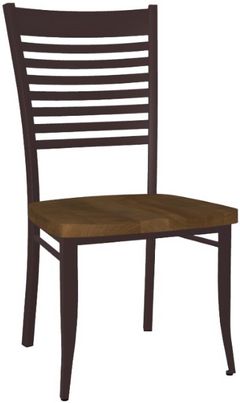 Chaise d'appoint en bois pour salle à manger d'Amisco® Edwin