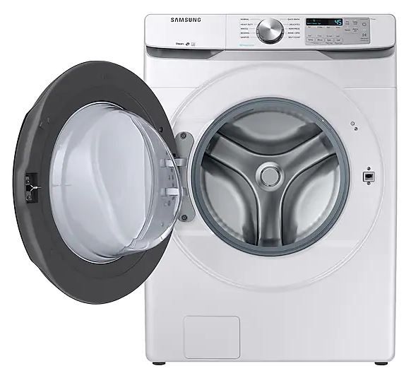 Samsung White Front Load Laundry Pair 5