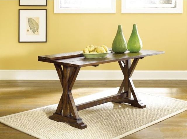 Hammary® Hidden Treasures Brown Flip Top Console Table Arthur F Schultz Erie Pa