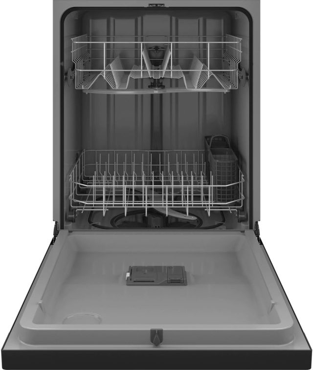 GE® 24" Black Built In Dishwasher 1