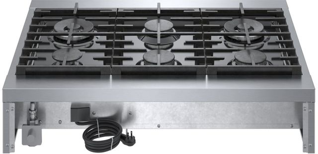 Table de cuisson encastrable au gaz Bosch® de 35 po - Acier inoxydable 4