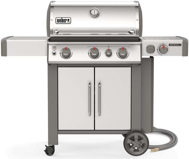 Weber® Grills® Genesis® II S-335 Series Stainless Steel Free Standing Gas Grill-0