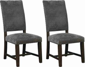 Coaster® Twain 2-Piece Warm Grey Side Chairs