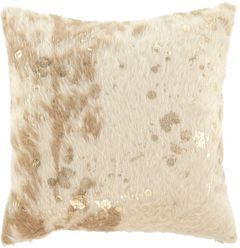 Signature Design by Ashley® Landers Cream/Gold Set of 4 Pillows