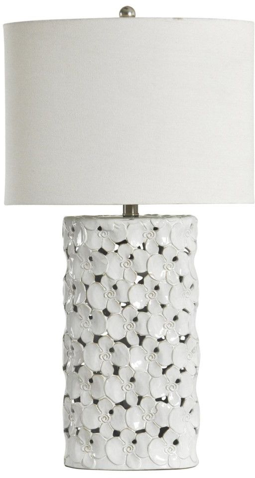 ceramic cut out table lamp