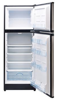 Unique® Appliances 10.3 Cu. Ft. Stainless Steel Counter Depth Freestanding Top Freezer Refrigerator 2