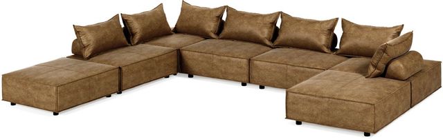 Signature Design by Ashley® Bales 7-Piece Brown Modular Seating-0