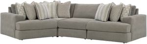 Signature Design by Ashley® Avaliyah 4-Piece Ash Sectional