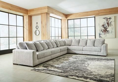 Mill Street® 4-Piece Pewter Sectional -2