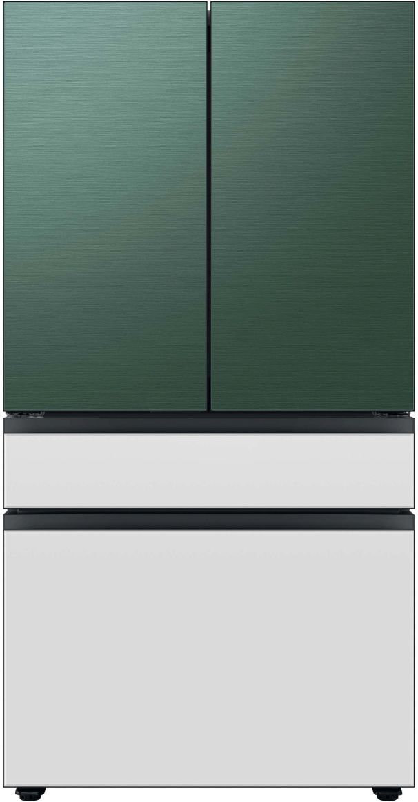Samsung Bespoke 36" White Glass French Door Refrigerator Bottom Panel 12