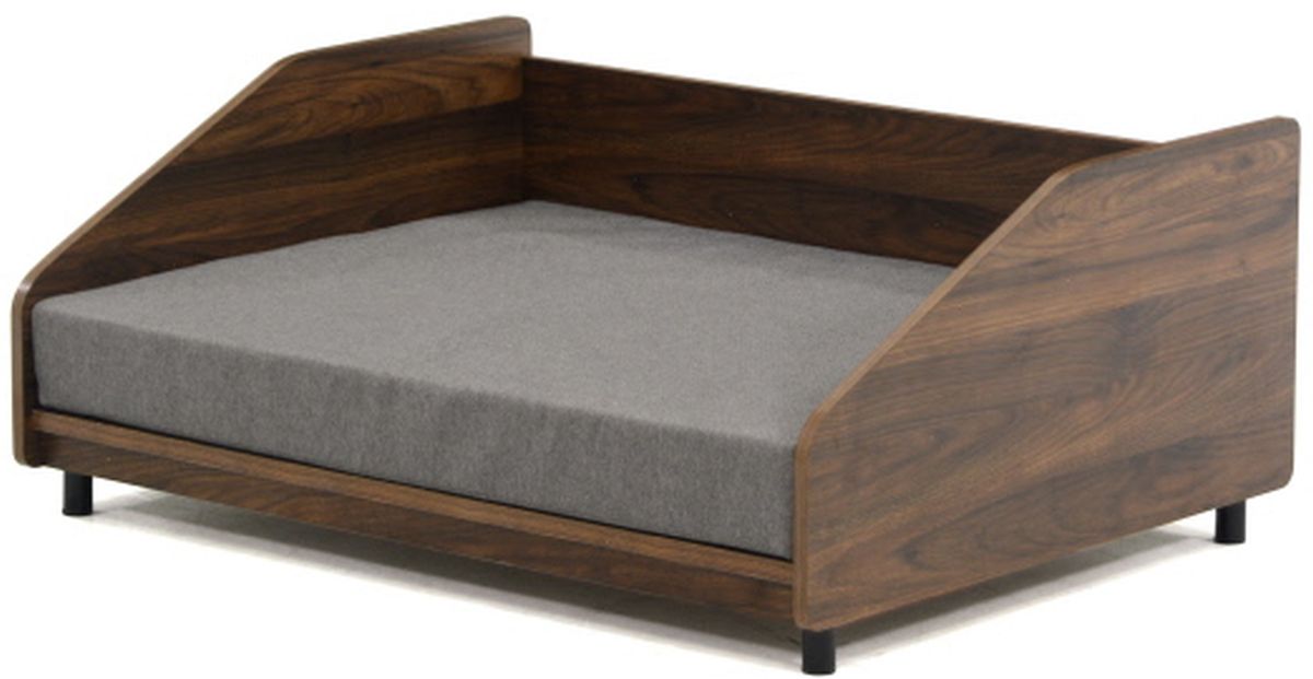 Large wooden clearance dog bed