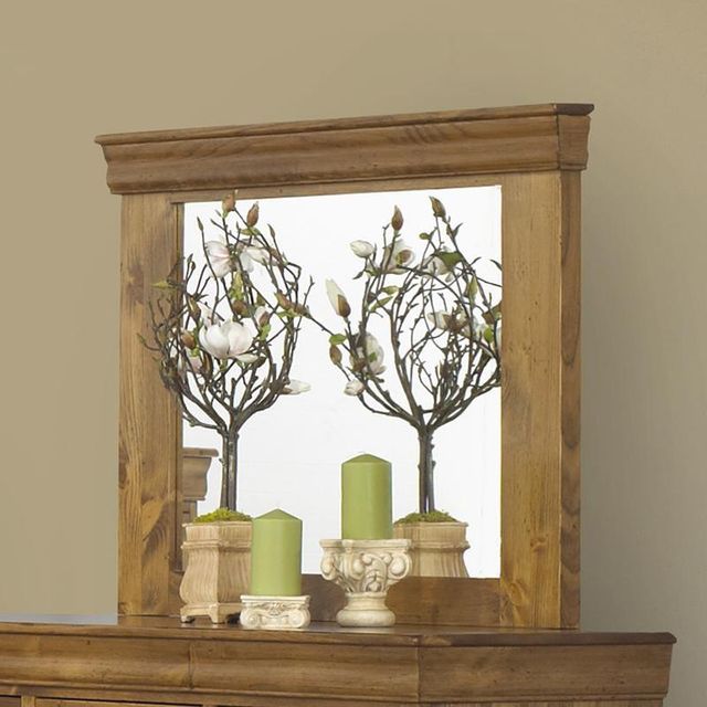 Miroir de commode Louis Rustique, marron, Vokes Furniture® 0