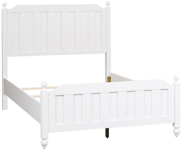 Liberty Furniture Cottage View 3 Piece White Youth Full Panel Bed Set 2