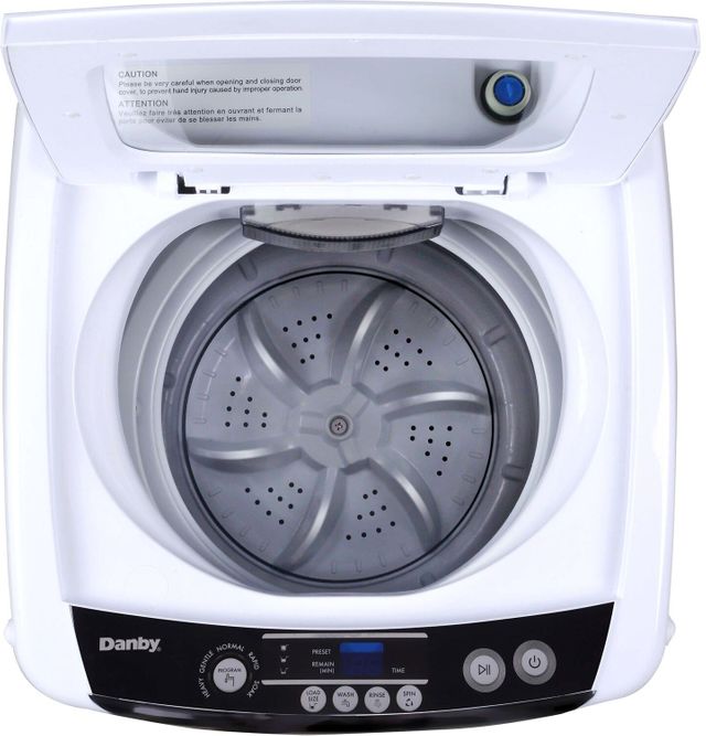 Danby® 0.9 Cu. Ft. White Top Load Compact Portable Washer 1
