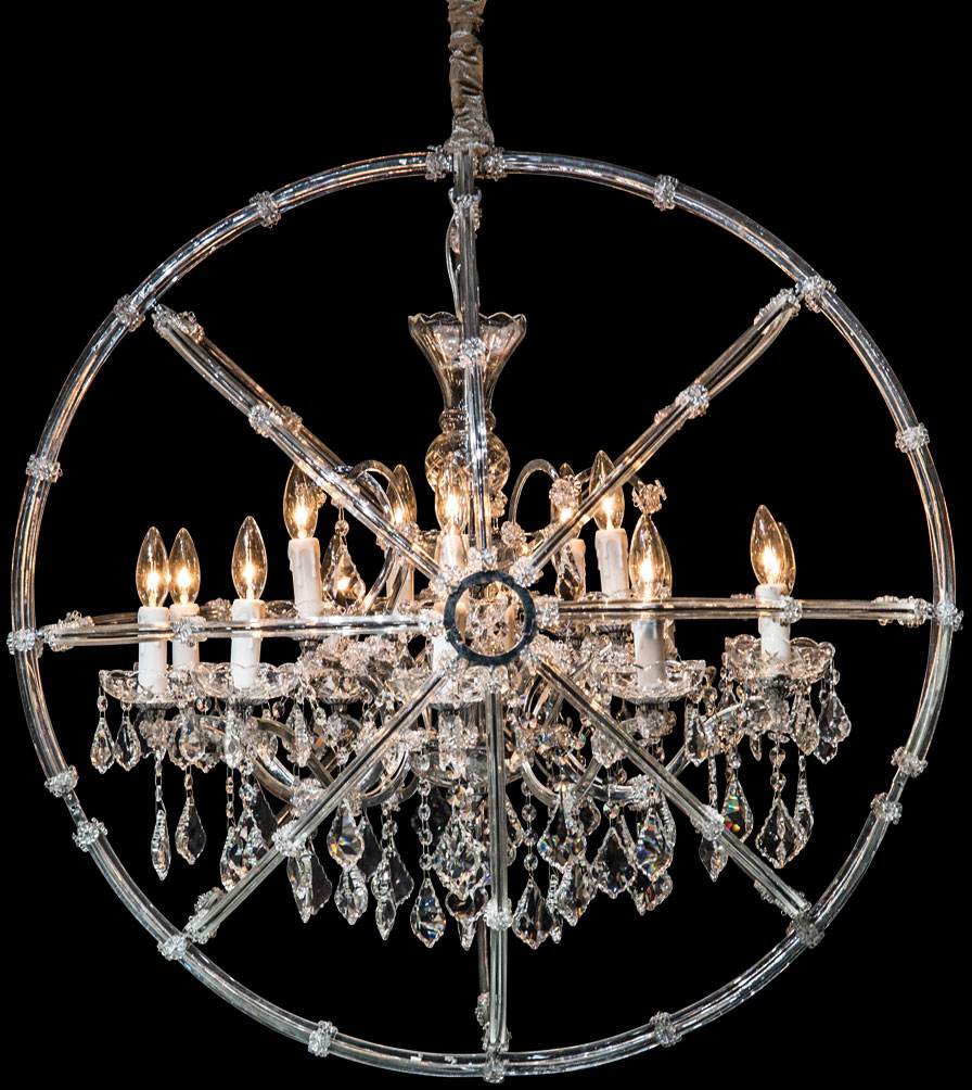 pena led chandelier