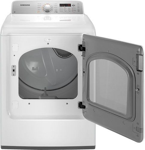 Samsung 7.3 Cu. Ft. White Front Load Electric Dryer 3