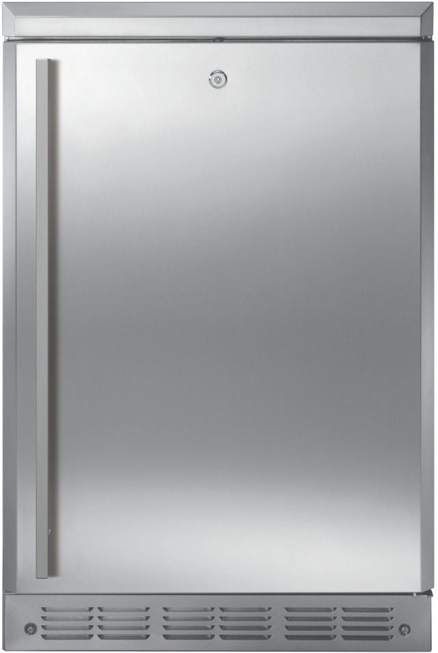 Monogram 5.4 Cu. Ft. Stainless Steel Outdoor/Indoor Refrigerator 1