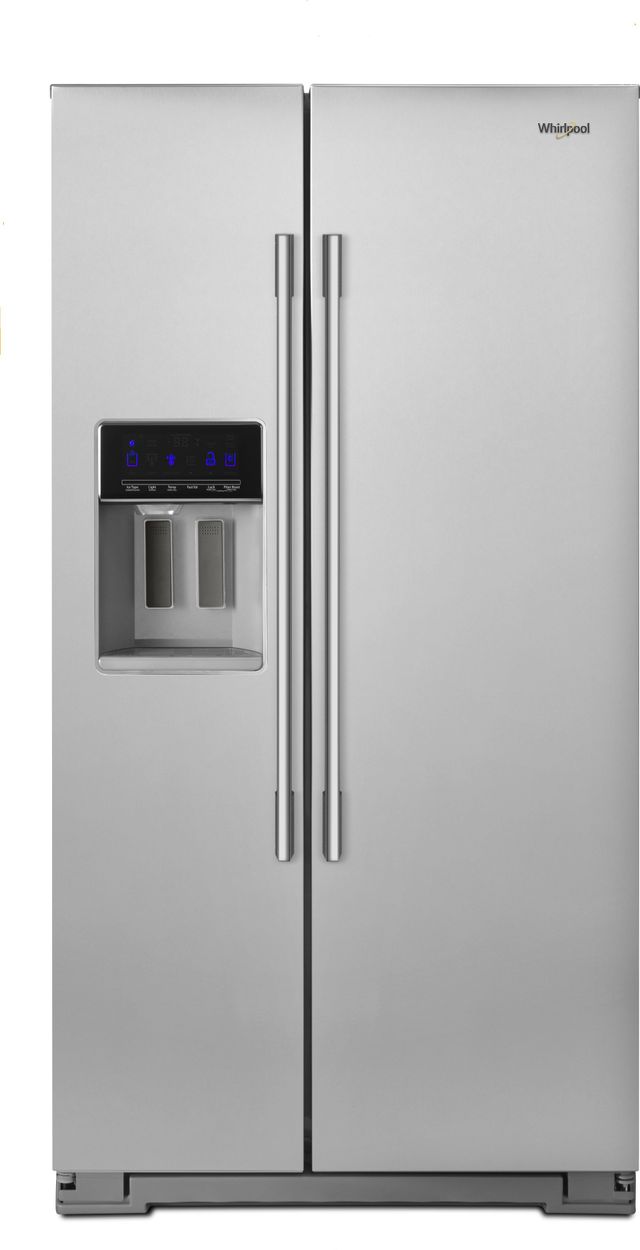 Whirlpool® 28.49 Cu. Ft. Side-By-Side Refrigerator-Fingerprint Resistant Stainless Steel