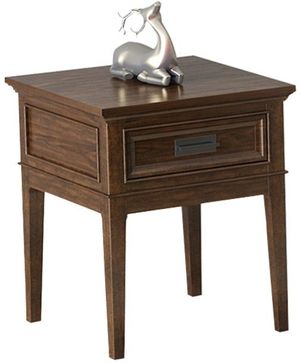 Homelegance® Frazier Park Brown Cherry End Table