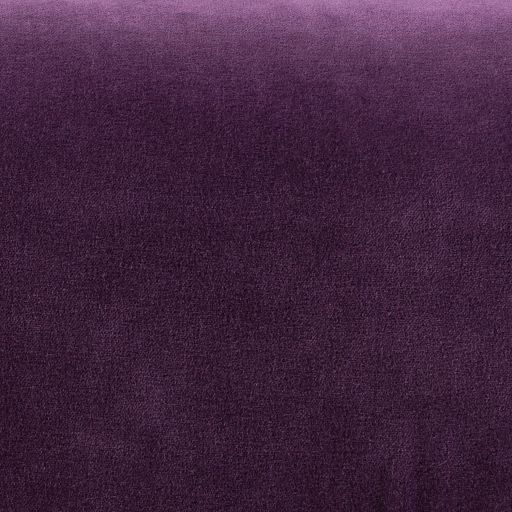 Surya Cotton Velvet Dark Purple 12"x30" Toss Pillow with Down Insert-3
