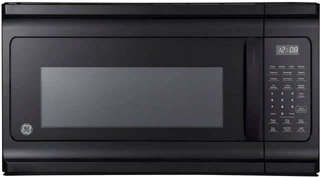 GE® 1.6 Cu. Ft. Black Over the Range Microwave