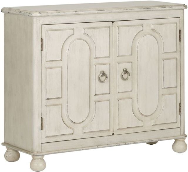 Liberty Furniture Kirkwood Antique White 2 Door Accent Cabinet-1