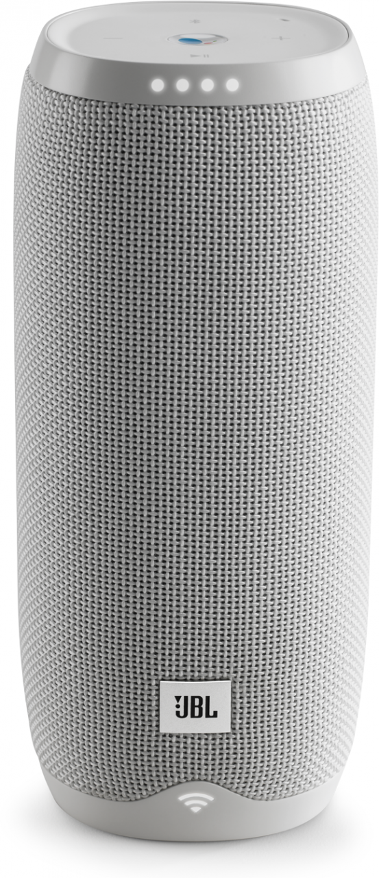 JBL® Link 20 White Voice-Activated Portable Speaker-0